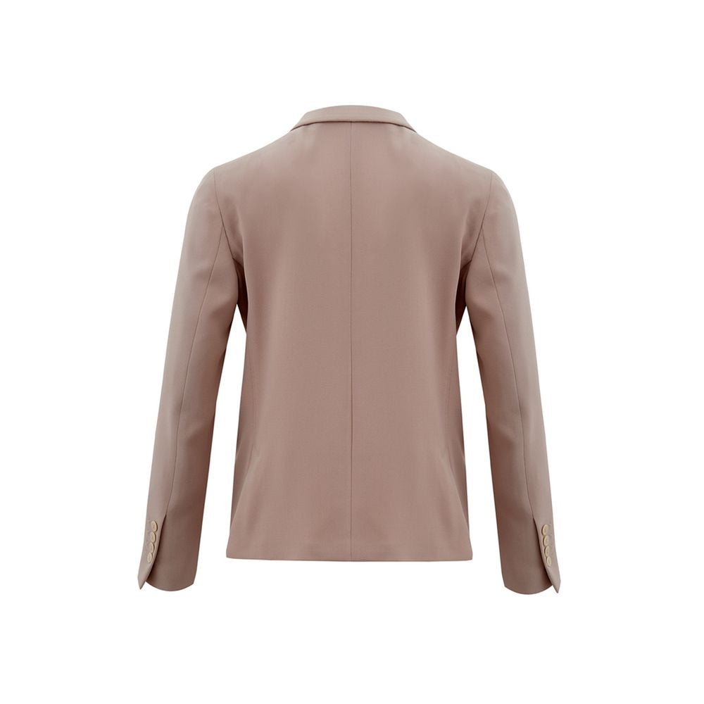 Lardini Grauer Polyester-Mantel